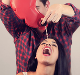 Christmas Santa’s Stocking Flask 2.25L with hanging clip