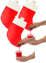 Christmas Santa’s Stocking Flask 2.25L with hanging clip