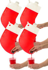 Christmas Santa’s Stocking Flask 2.25L with hanging clip