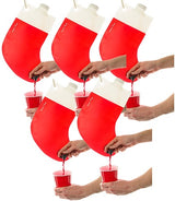 Christmas Santa’s Stocking Flask 2.25L with hanging clip