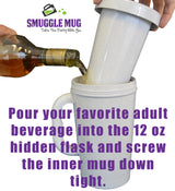 Smuggle Mug Hidden Flask - The Original