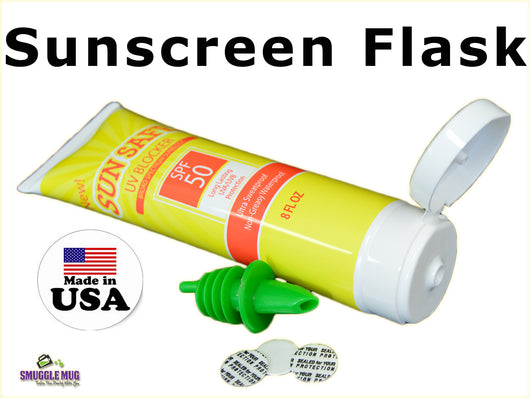 Sunscreen Flask 12.8 oz