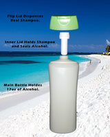 ShampBooze II Shampoo Dispensing Cruise Flask