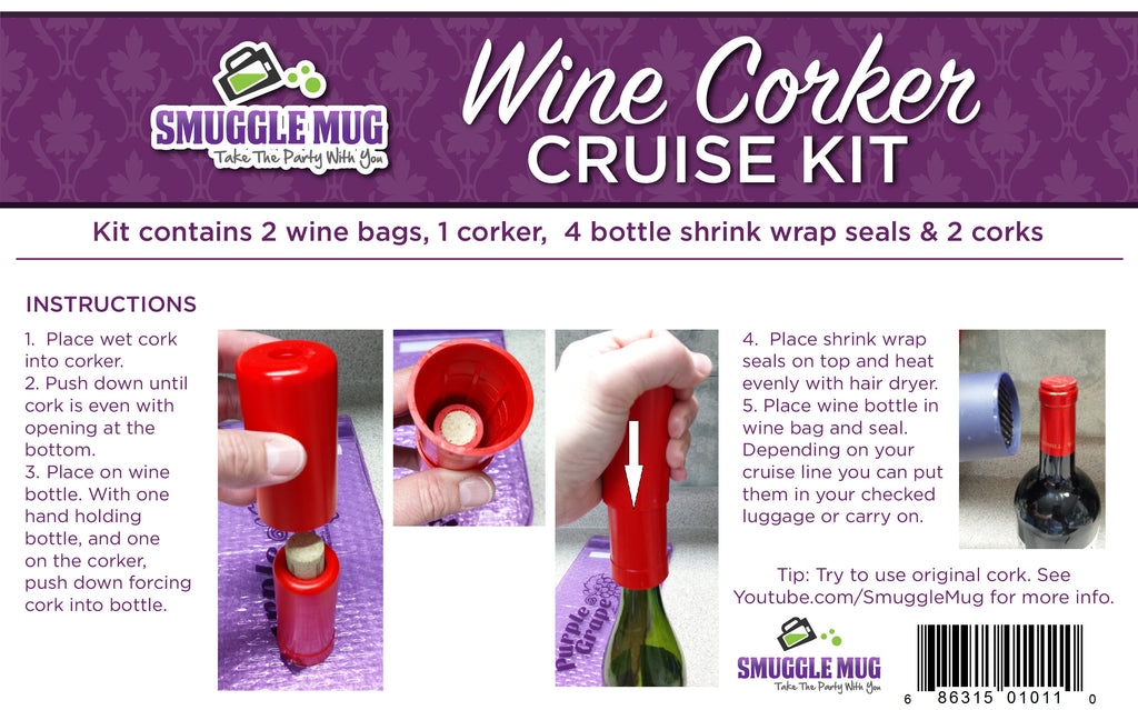 Wine Corker Cruise Kit Smuggle Mug